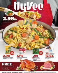 Hy-Vee weekly ad (2025-11-03 - 2025-11-30)