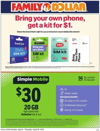 Family Dollar weekly ad