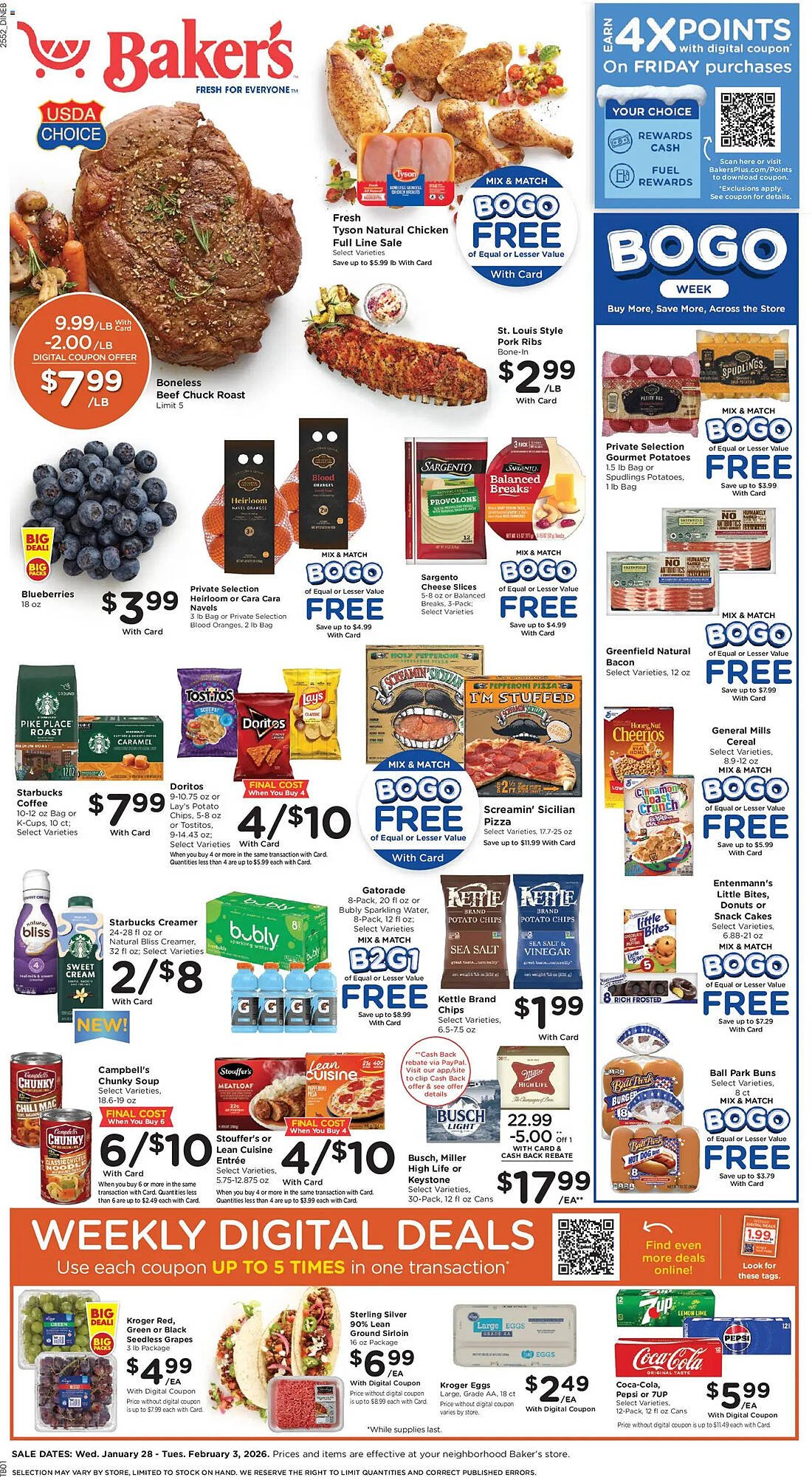 Baker's weekly ad