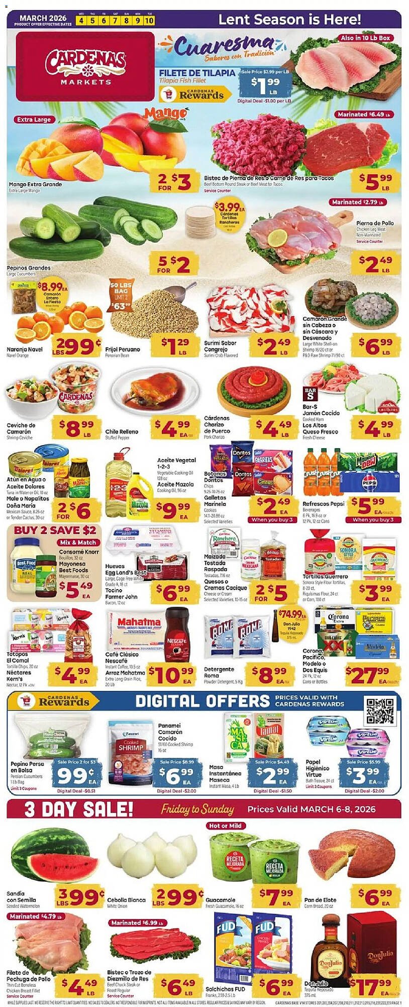 Cardenas weekly ad