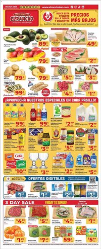 Supermercado El Rancho weekly ad