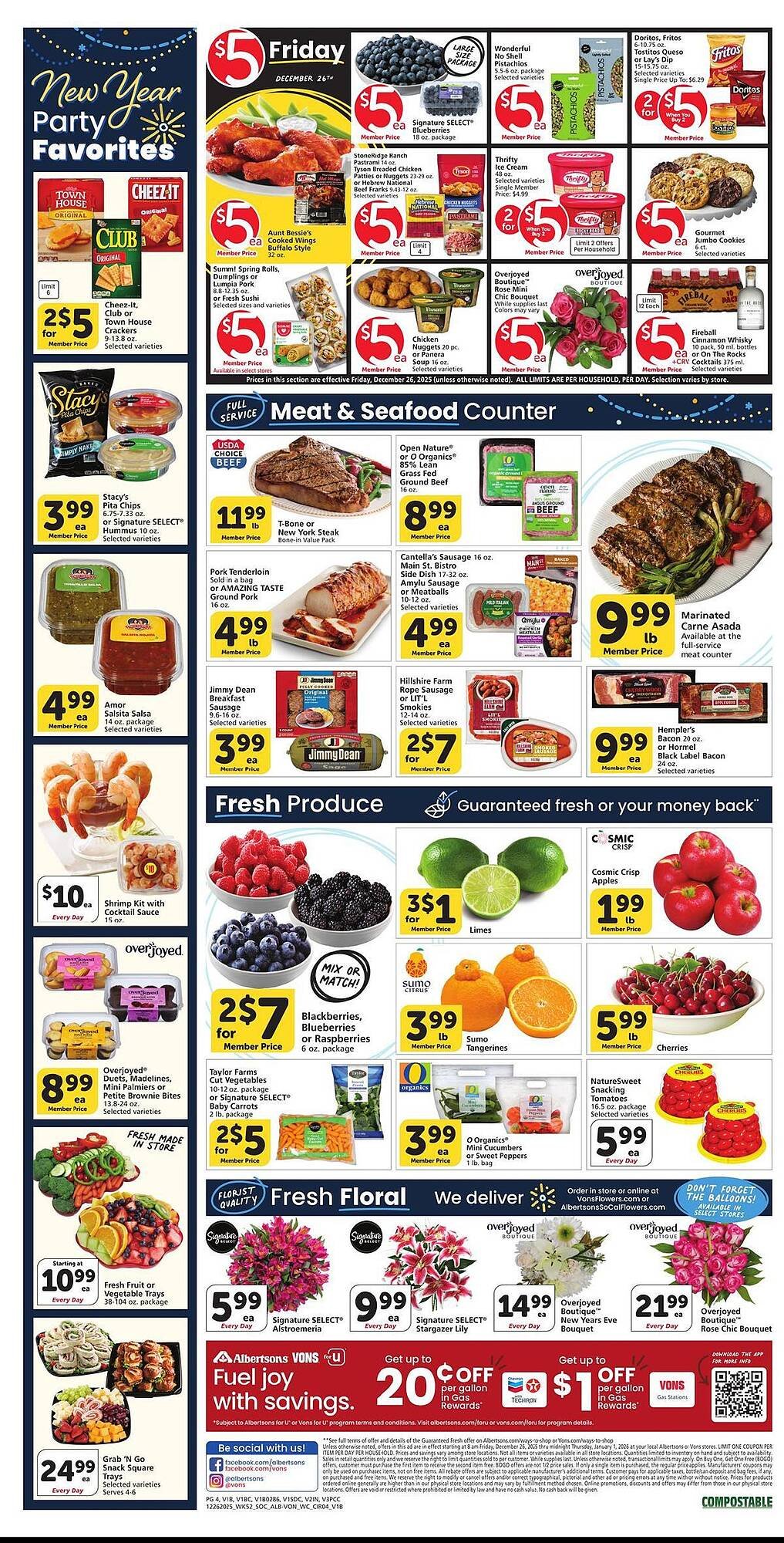 Vons weekly ad