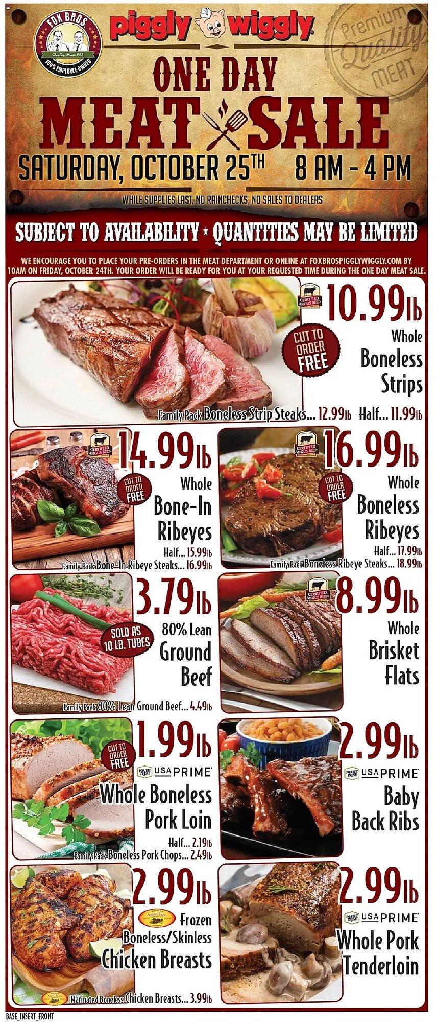 Piggly Wiggly weekly ad (2025-10-22 - 2025-10-28) | 1