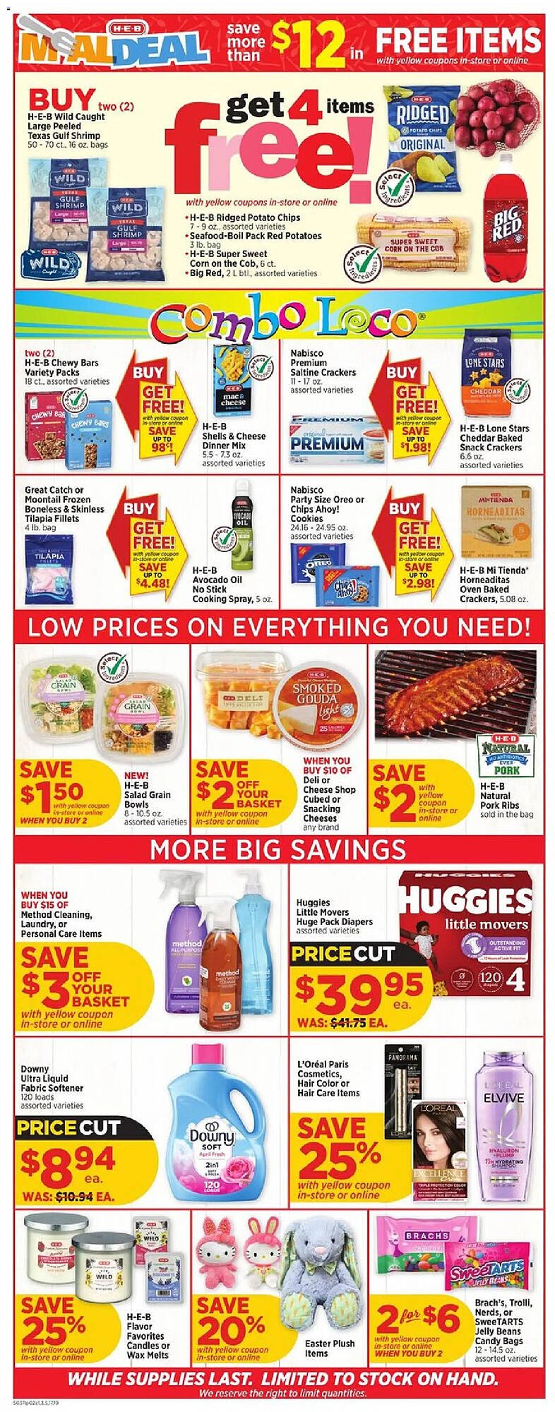 H-E-B weekly ad