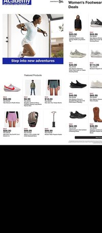 Academy weekly ad