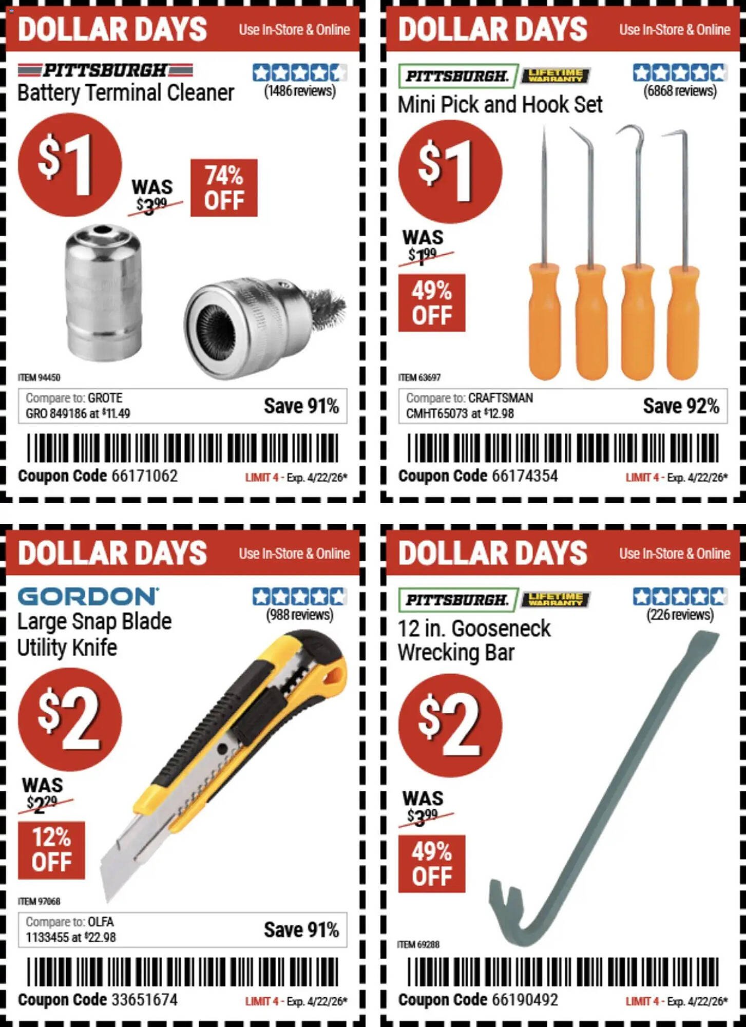Harbor Freight Tools weekly ad