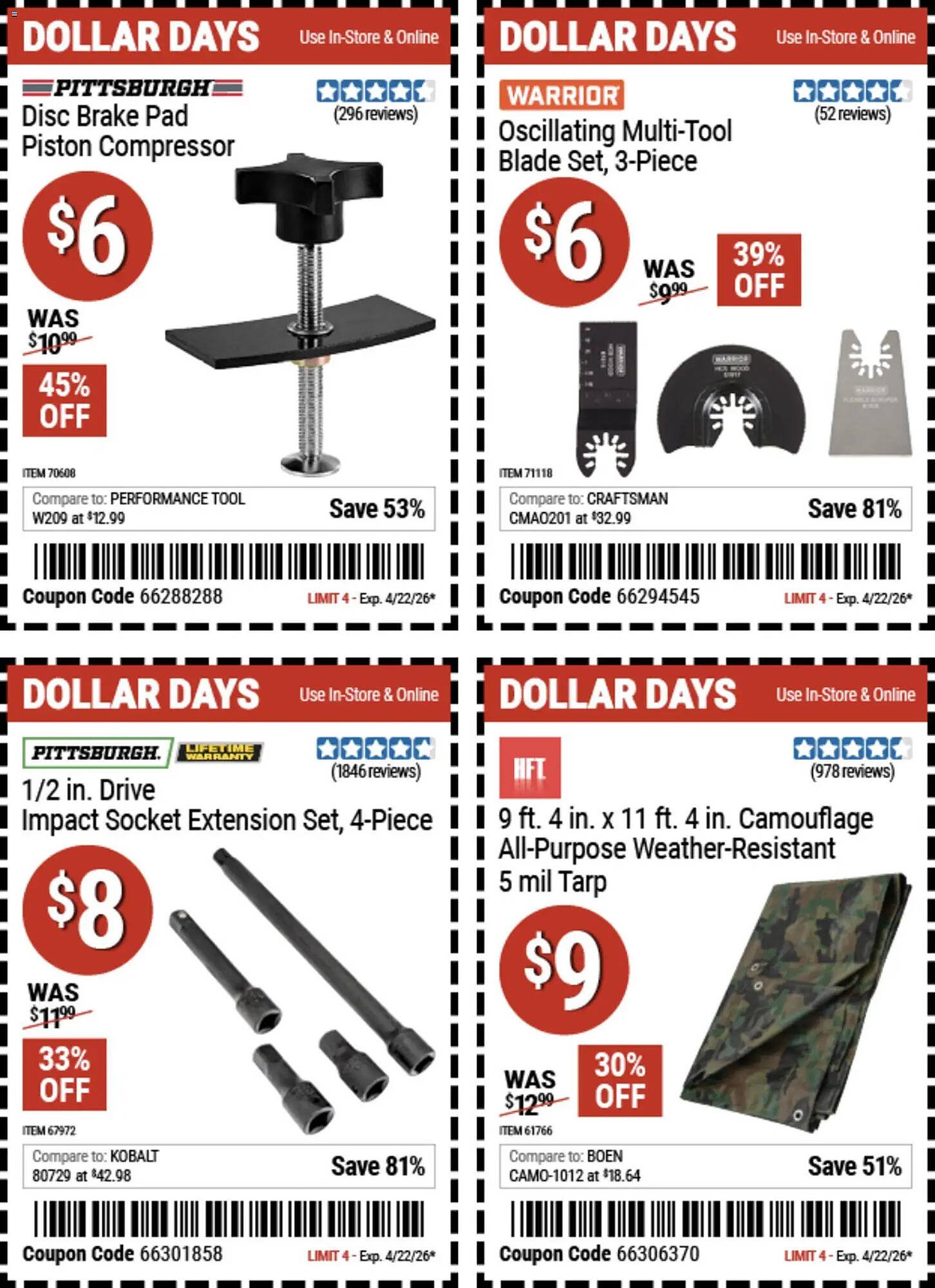 Harbor Freight Tools weekly ad