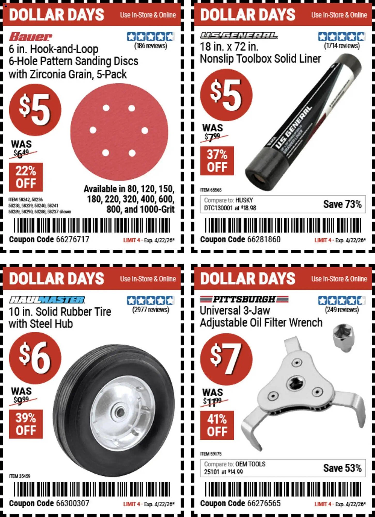Harbor Freight Tools weekly ad
