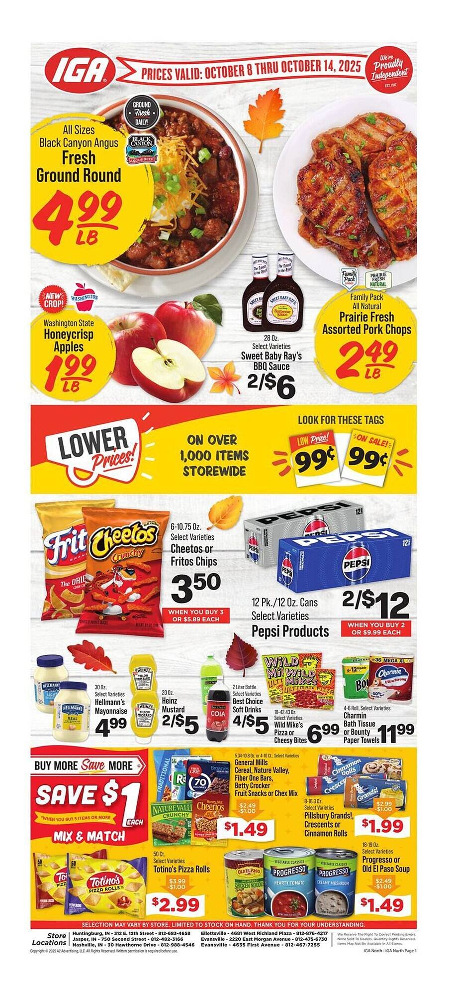 IGA weekly ad (2025-10-08 - 2025-10-14) | 1