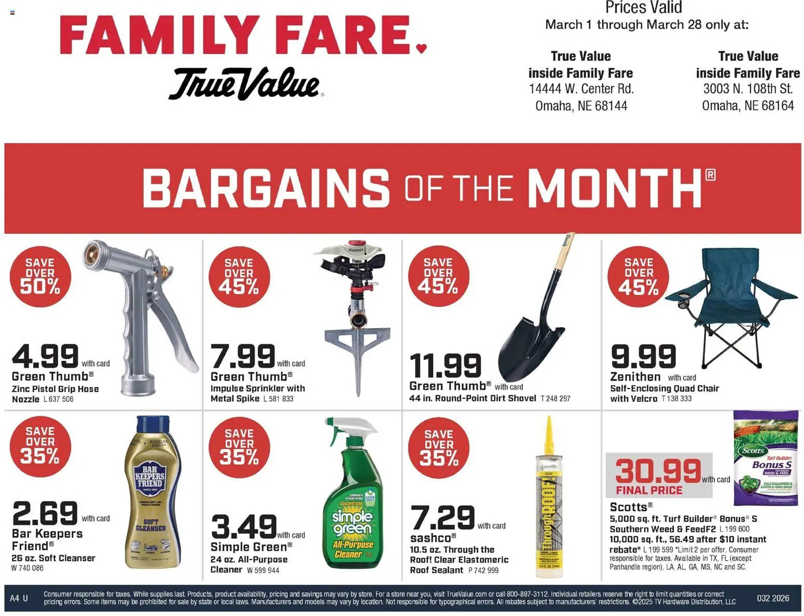 Family Fare weekly ad