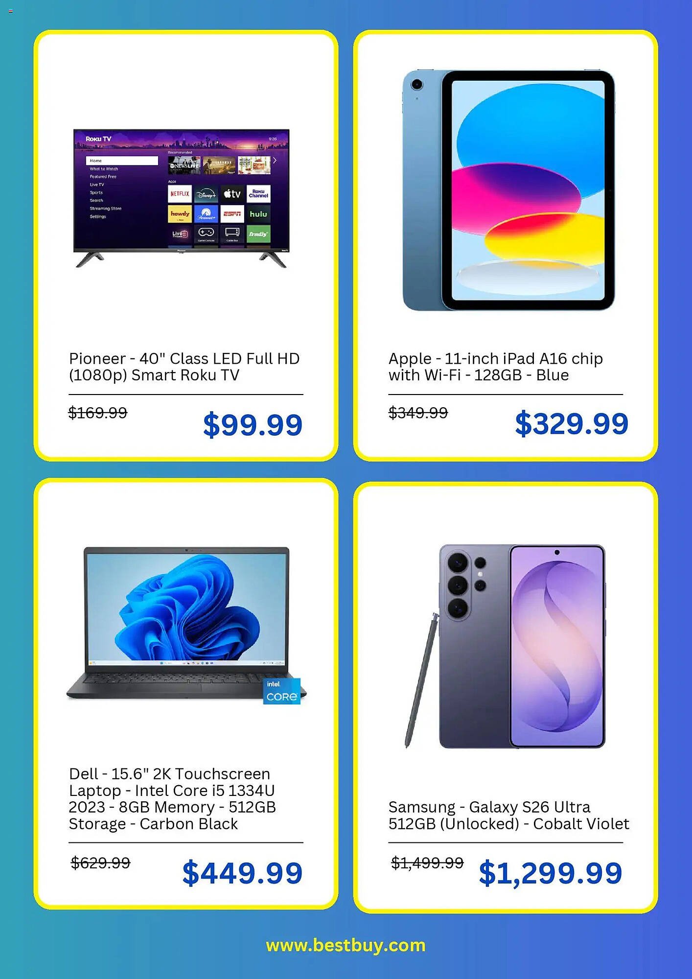 Best Buy weekly ad