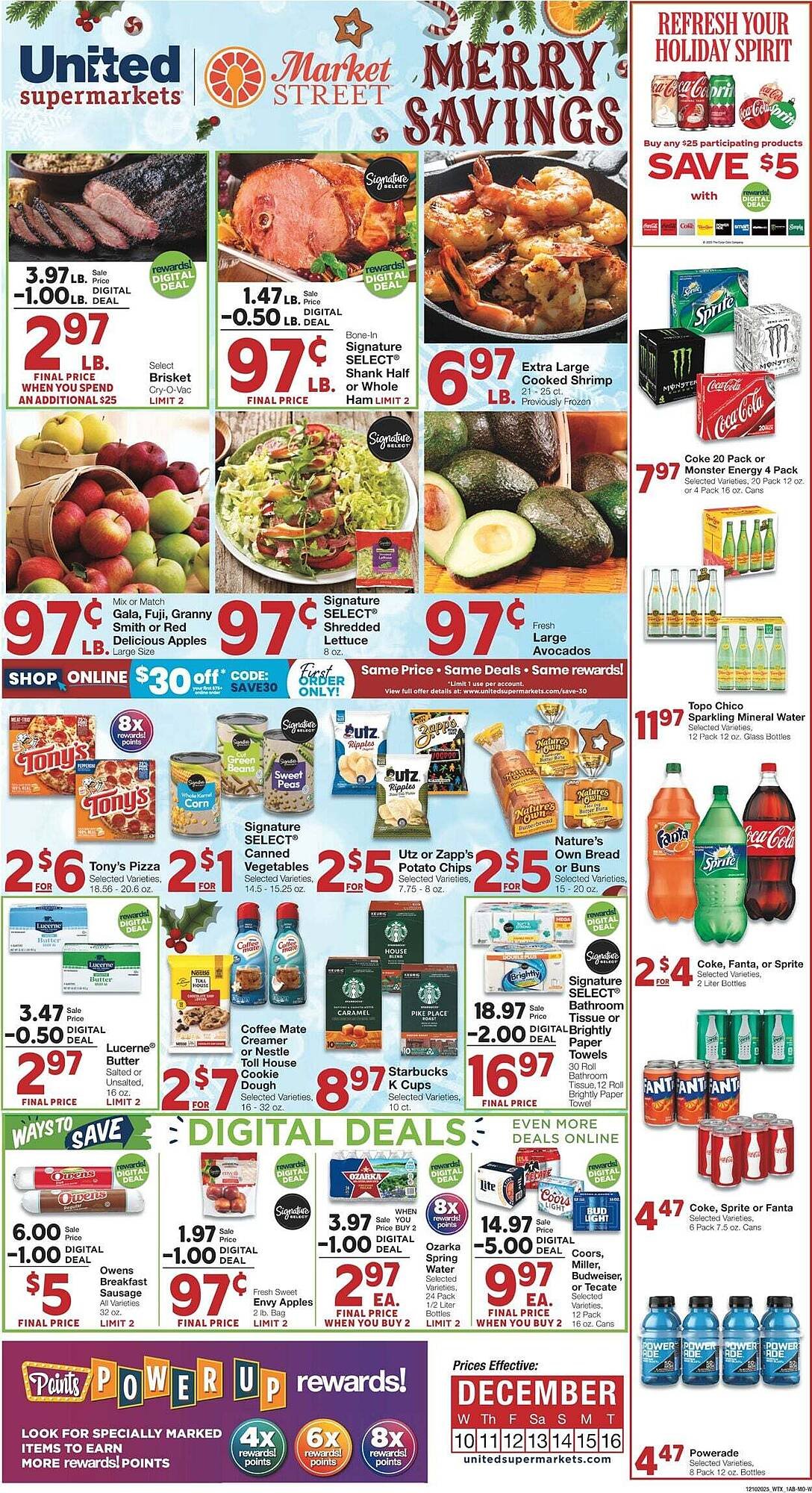 United Supermarkets weekly ad