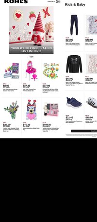 Kohl's weekly ad