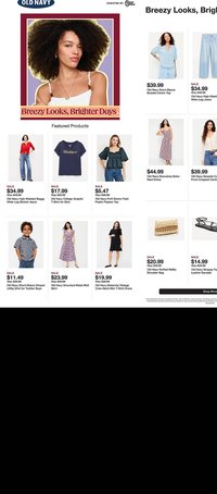 Old Navy weekly ad
