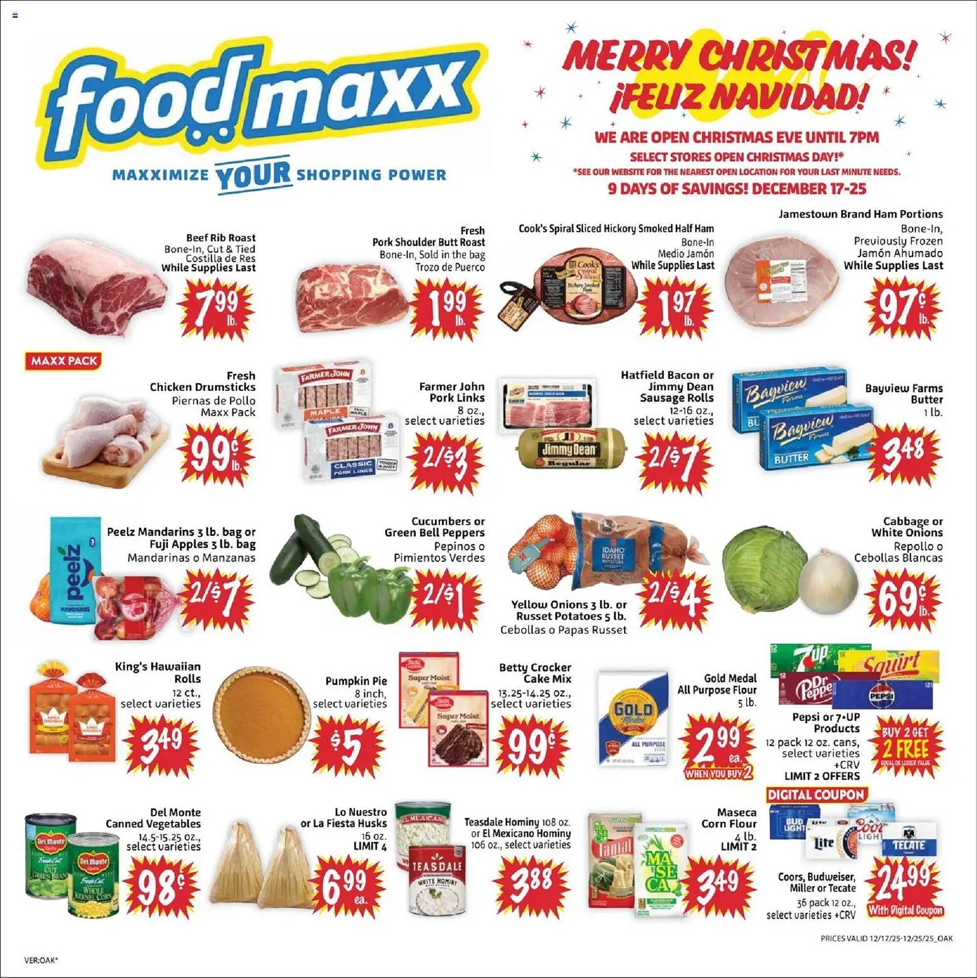 Foodmaxx weekly ad