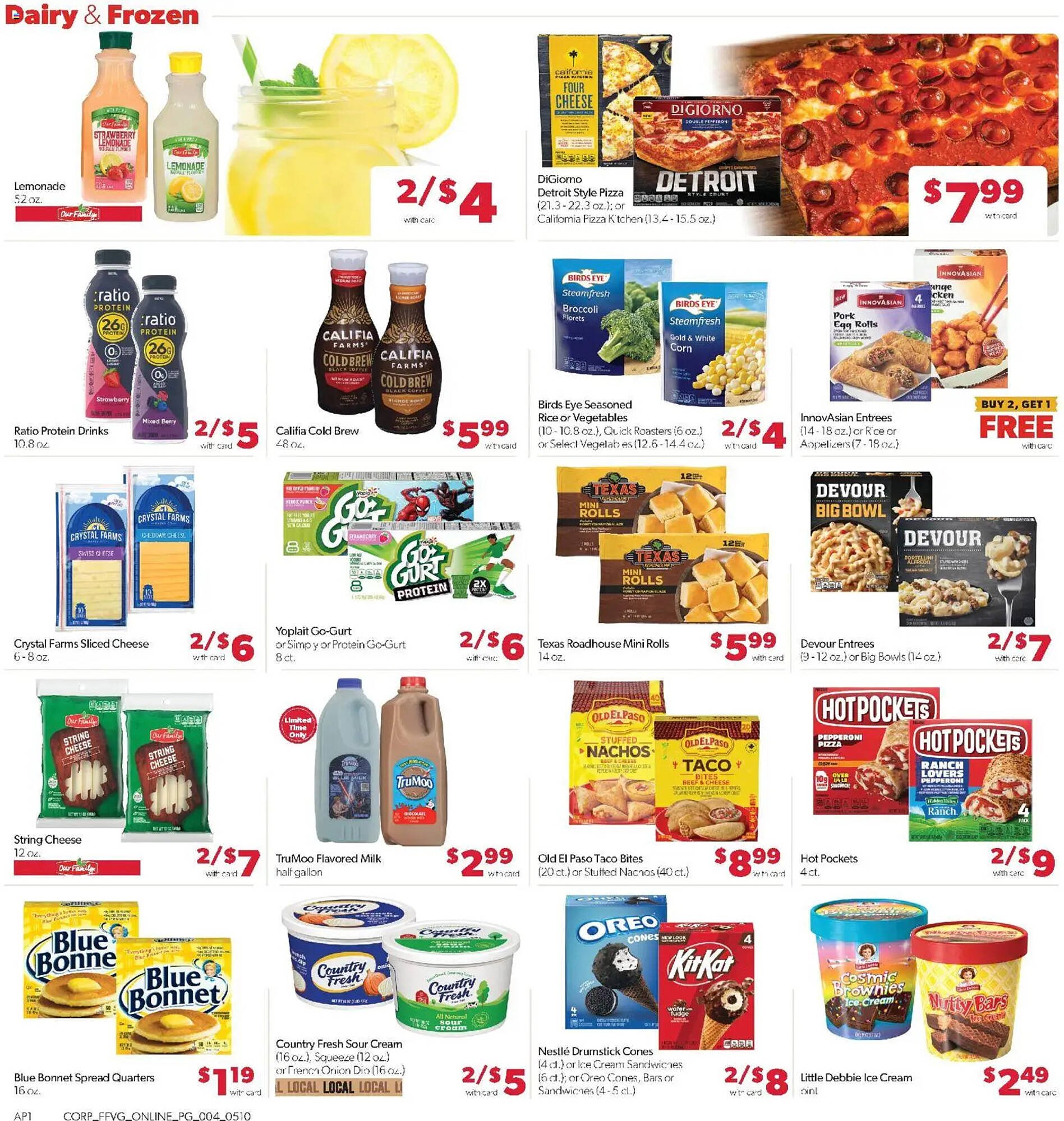 Family Fare weekly ad