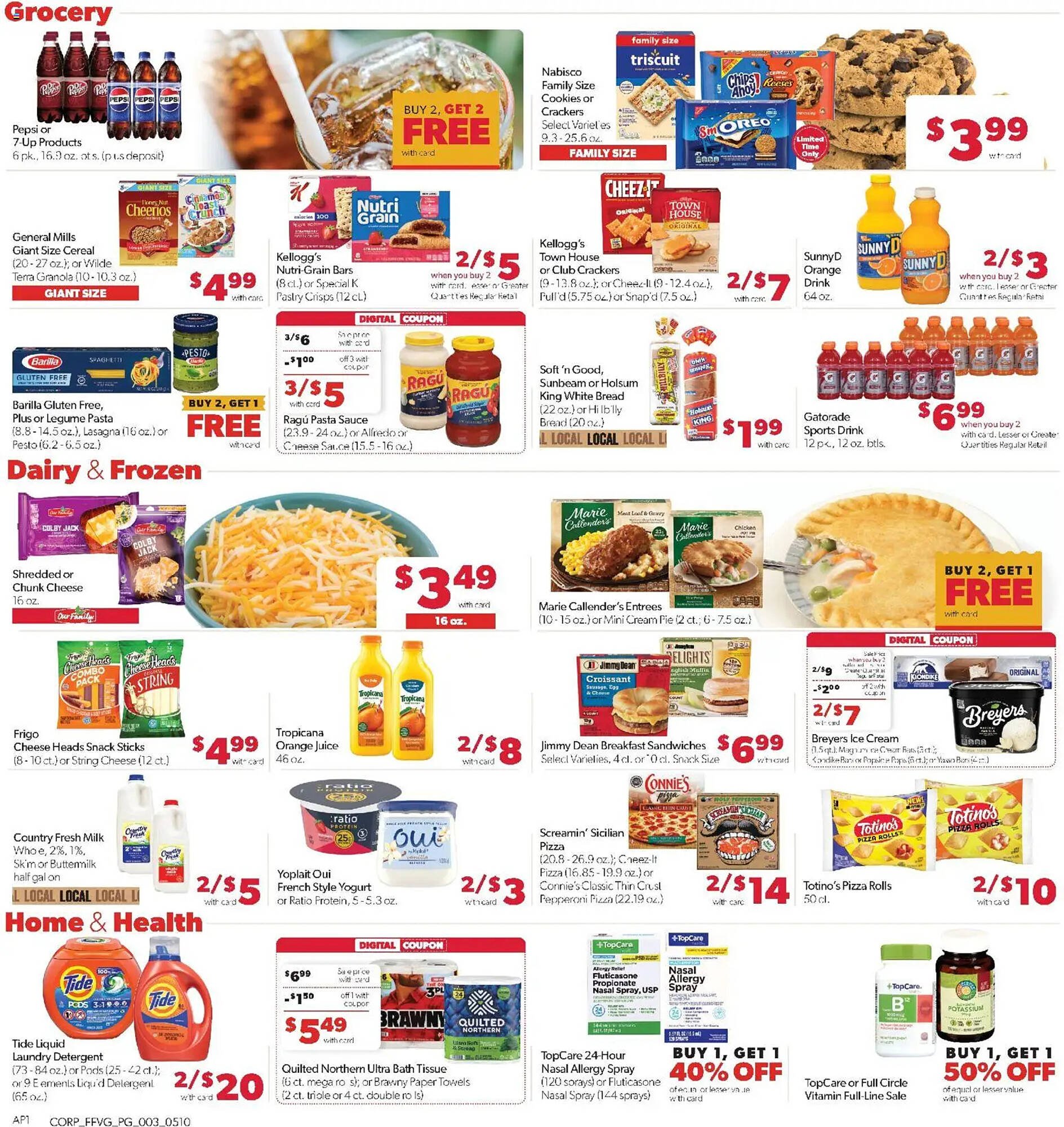 Family Fare weekly ad