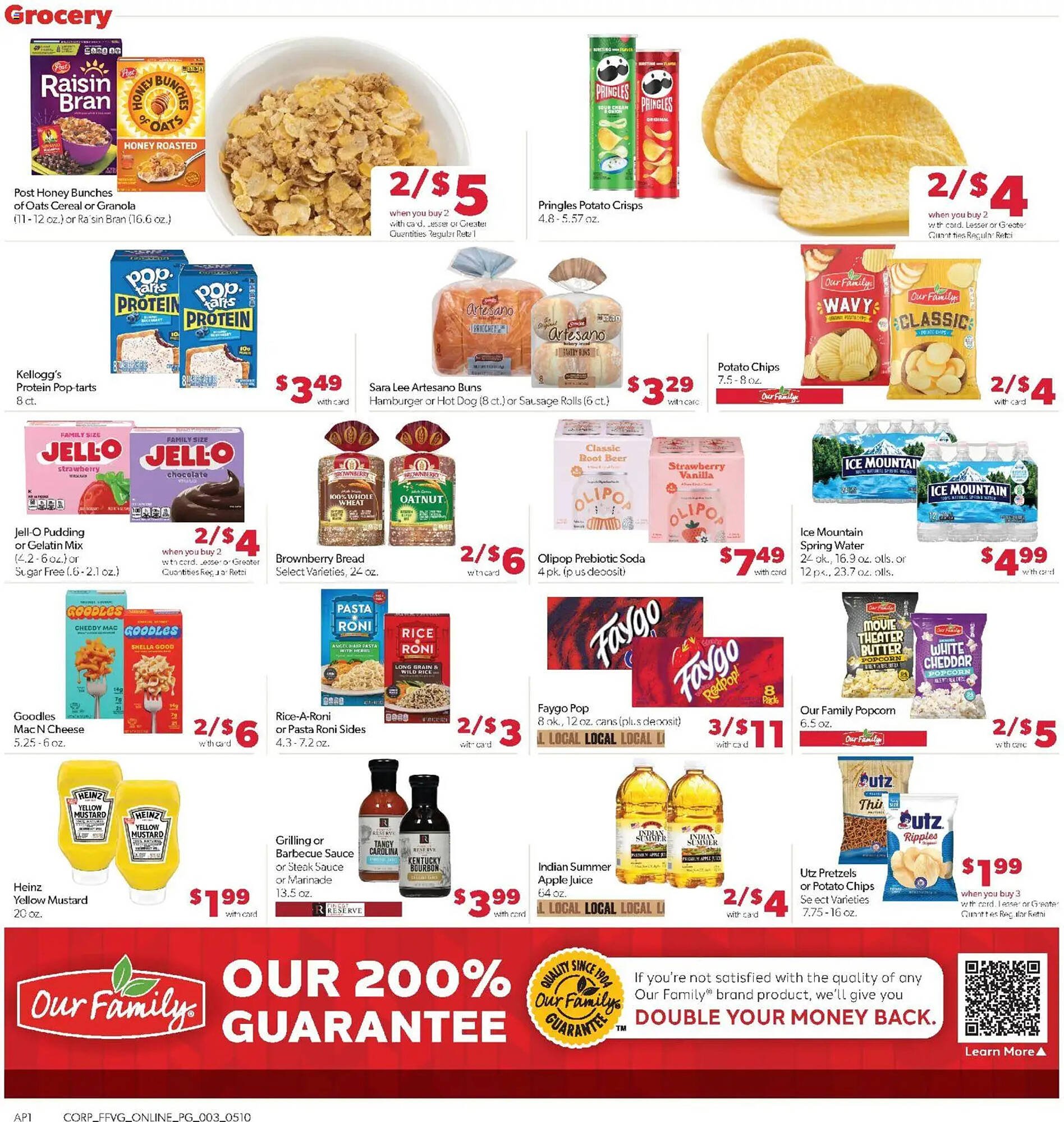 Family Fare weekly ad