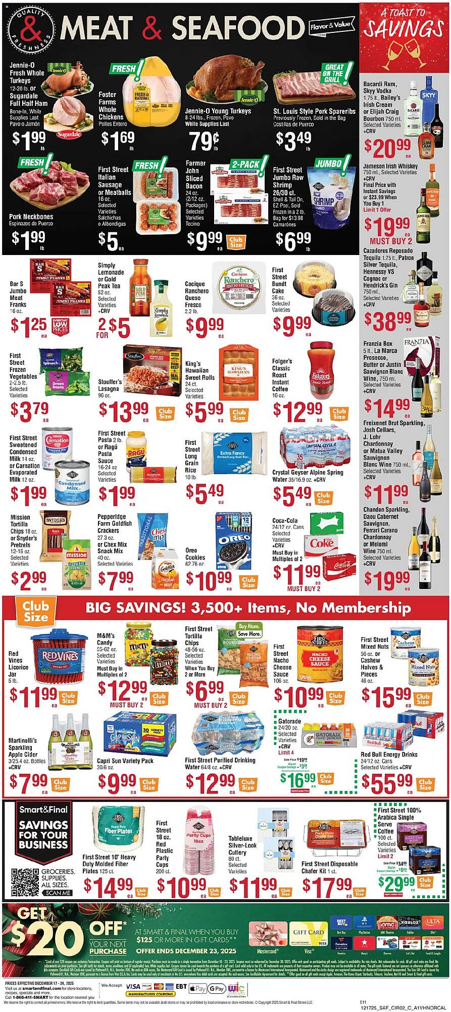 Smart &amp; Final weekly ad