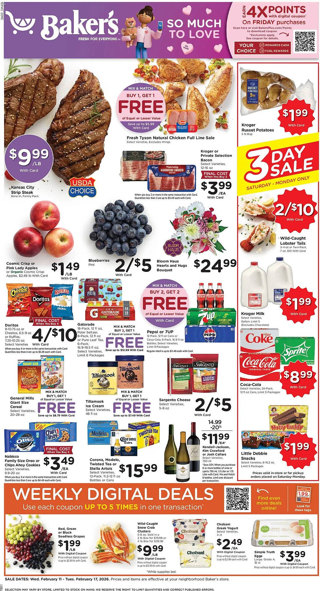 Baker's weekly ad