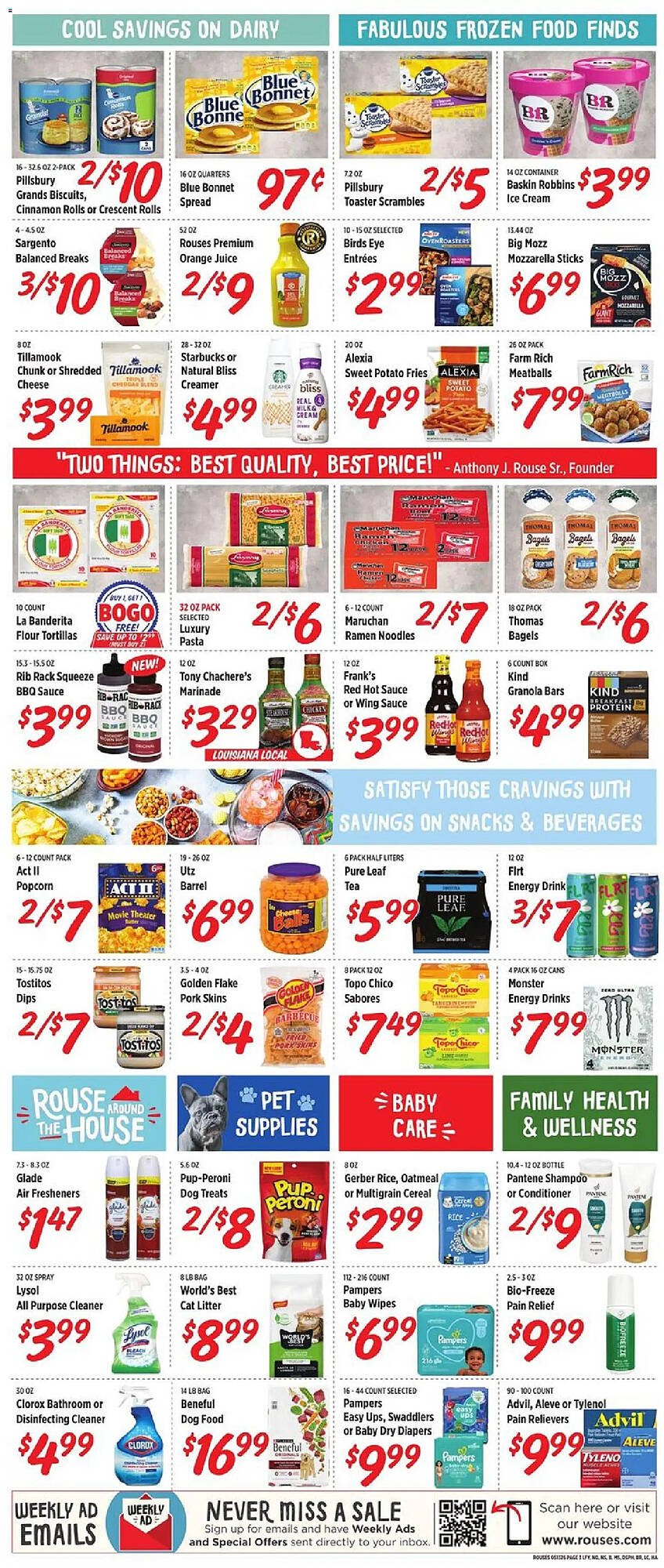 Rouses weekly ad