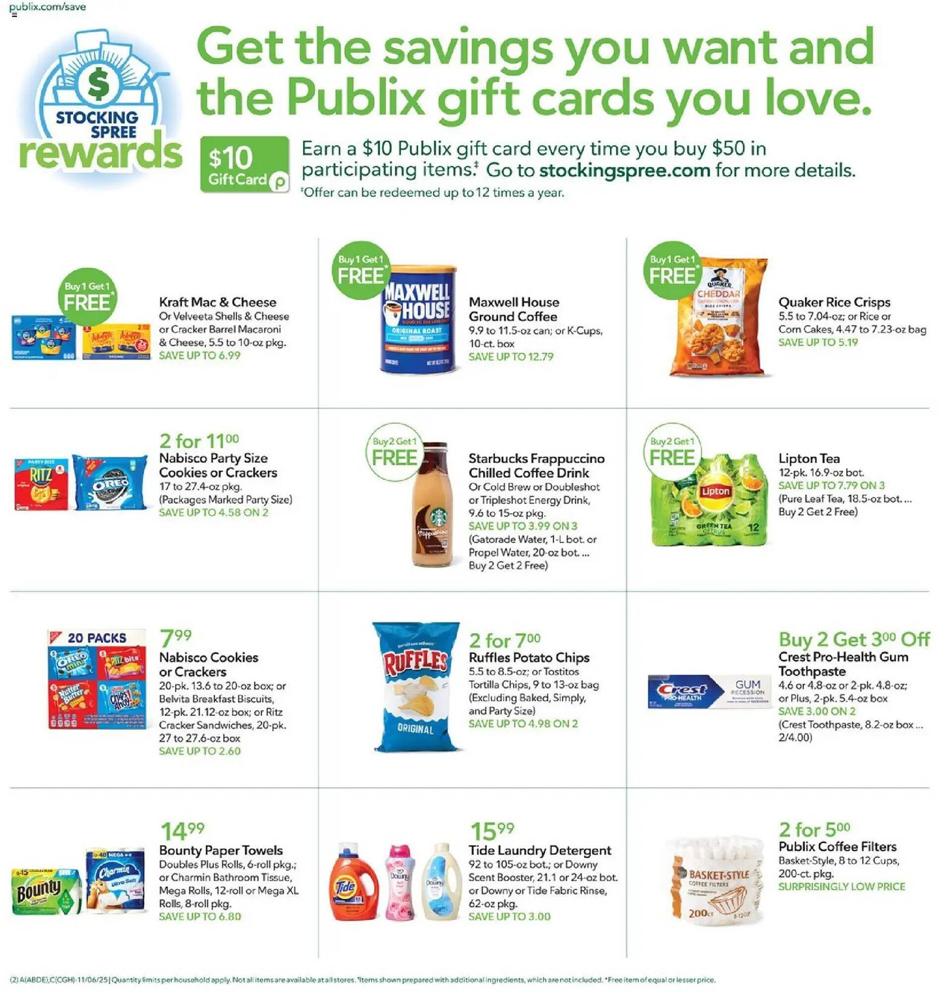 Publix weekly ad (2025-11-05 - 2025-11-11) | 2