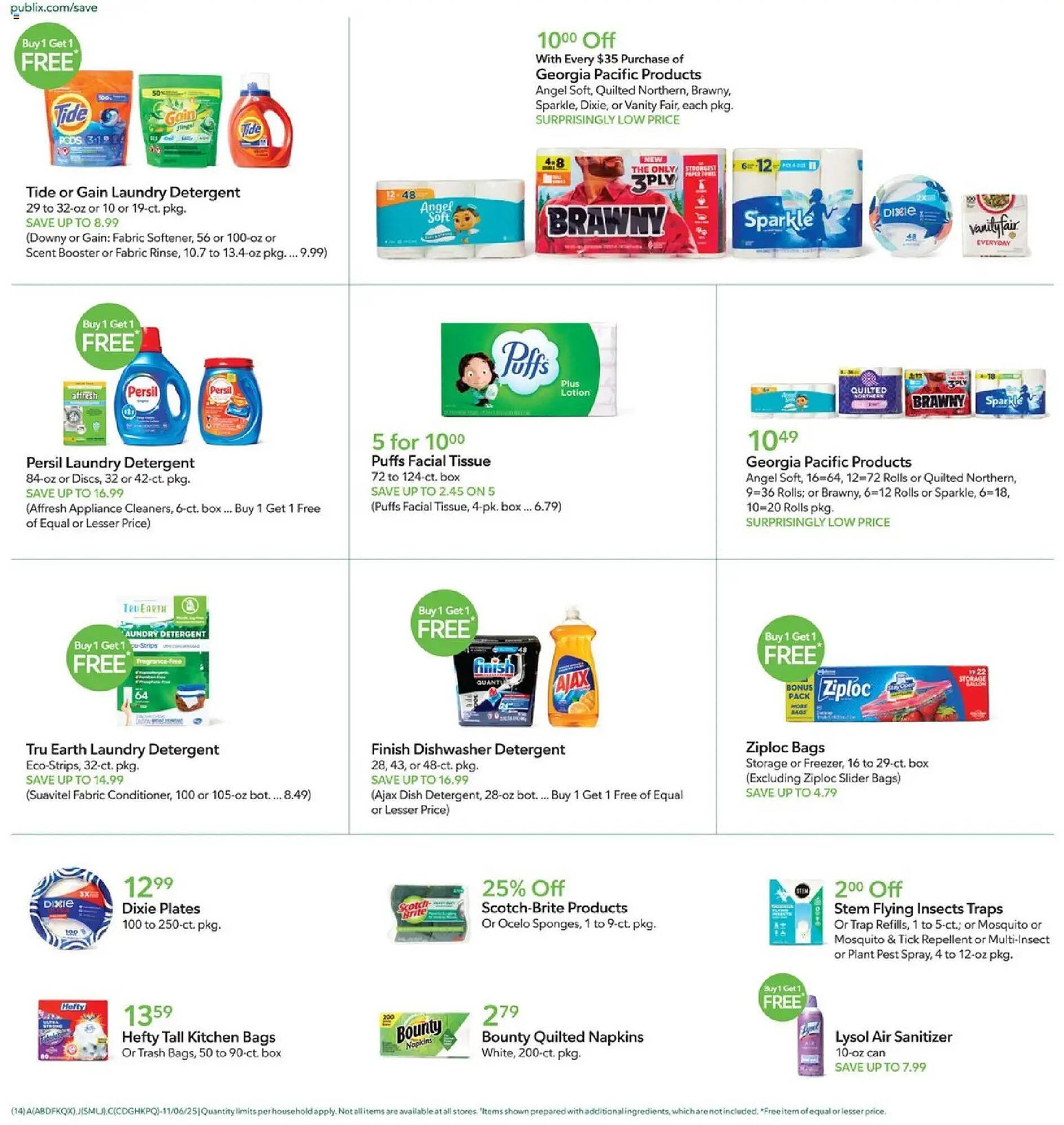 Publix weekly ad (2025-11-05 - 2025-11-11) | 14
