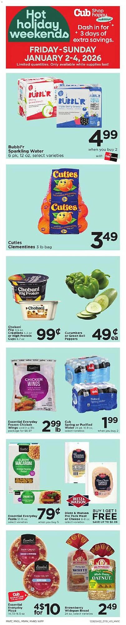 Cub Foods weekly ad