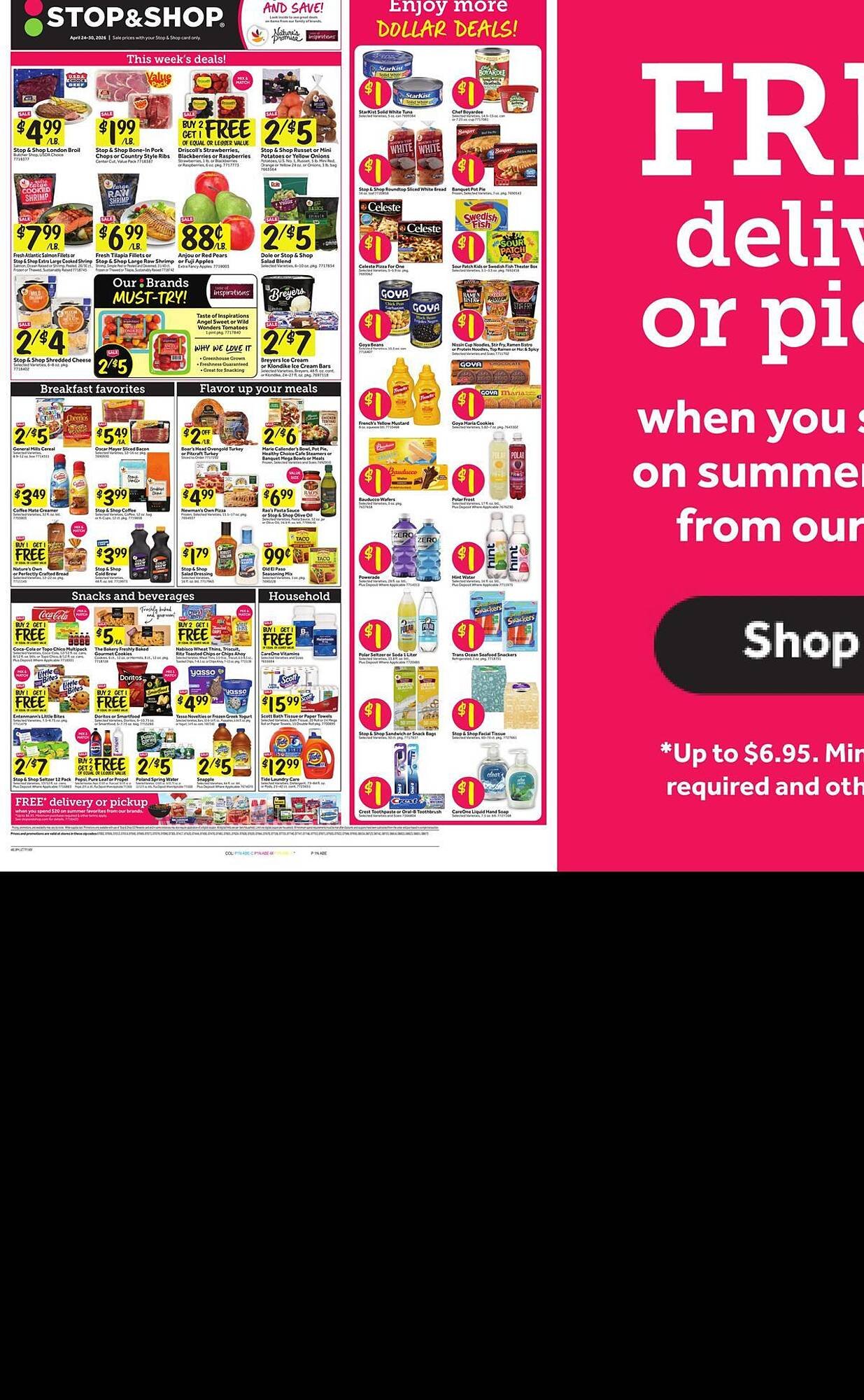 Stop&amp;Shop weekly ad