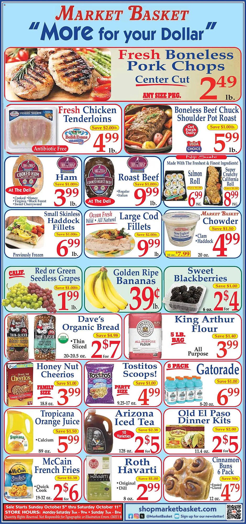 Market Basket weekly ad (2025-10-05 - 2025-10-11) | 1
