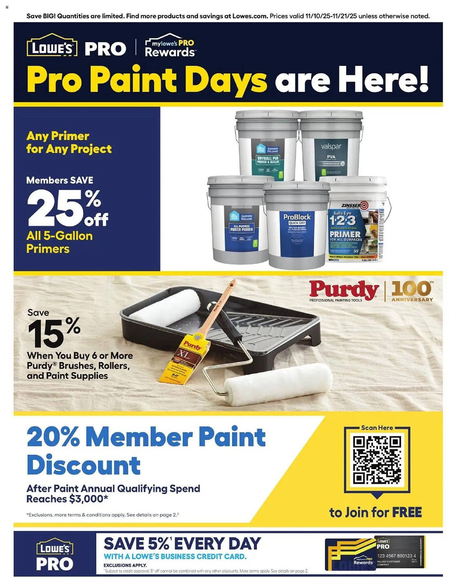 Lowe&#039;s weekly ad (2025-11-10 - 2025-11-21) | 1