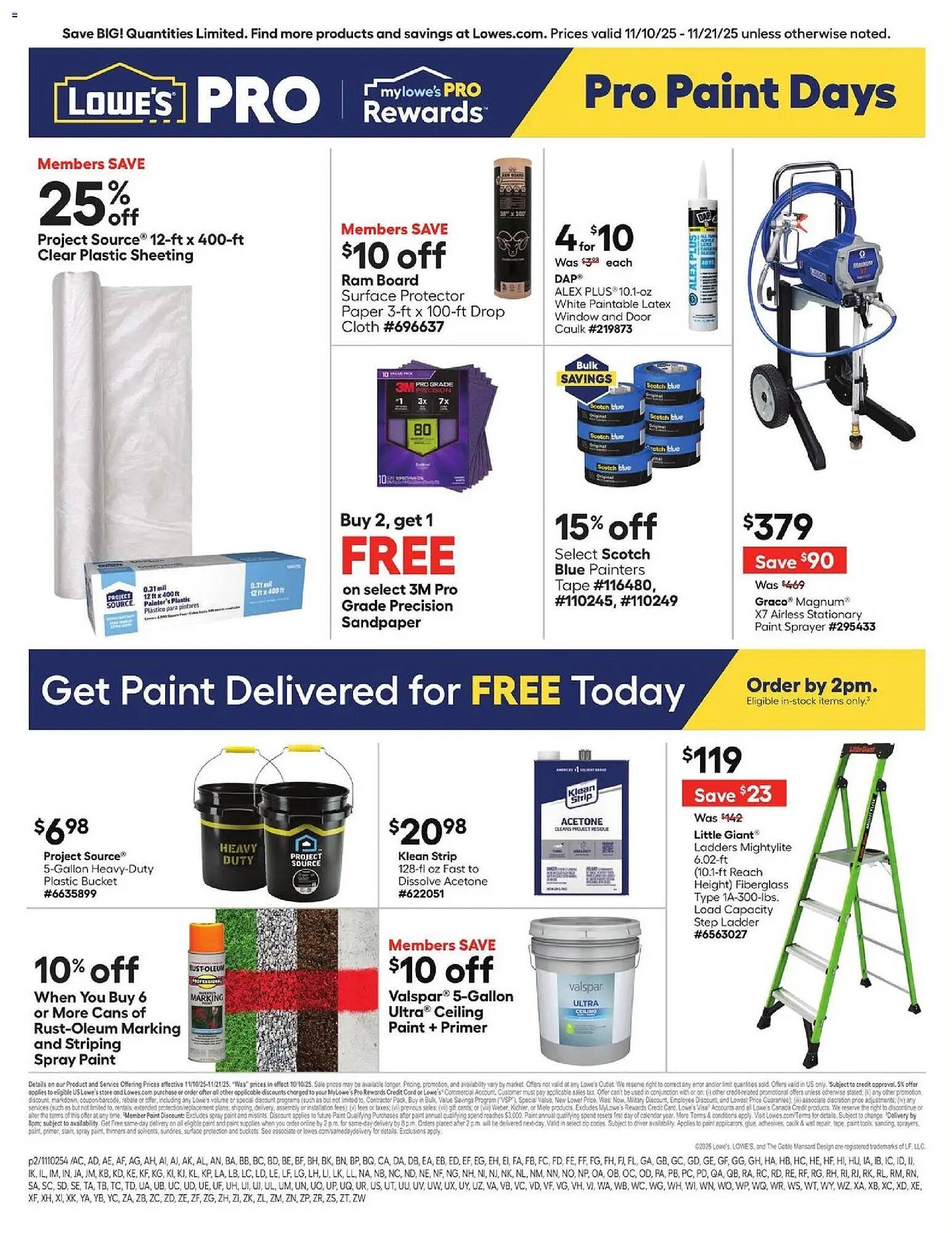 Lowe&#039;s weekly ad (2025-11-10 - 2025-11-21) | 2
