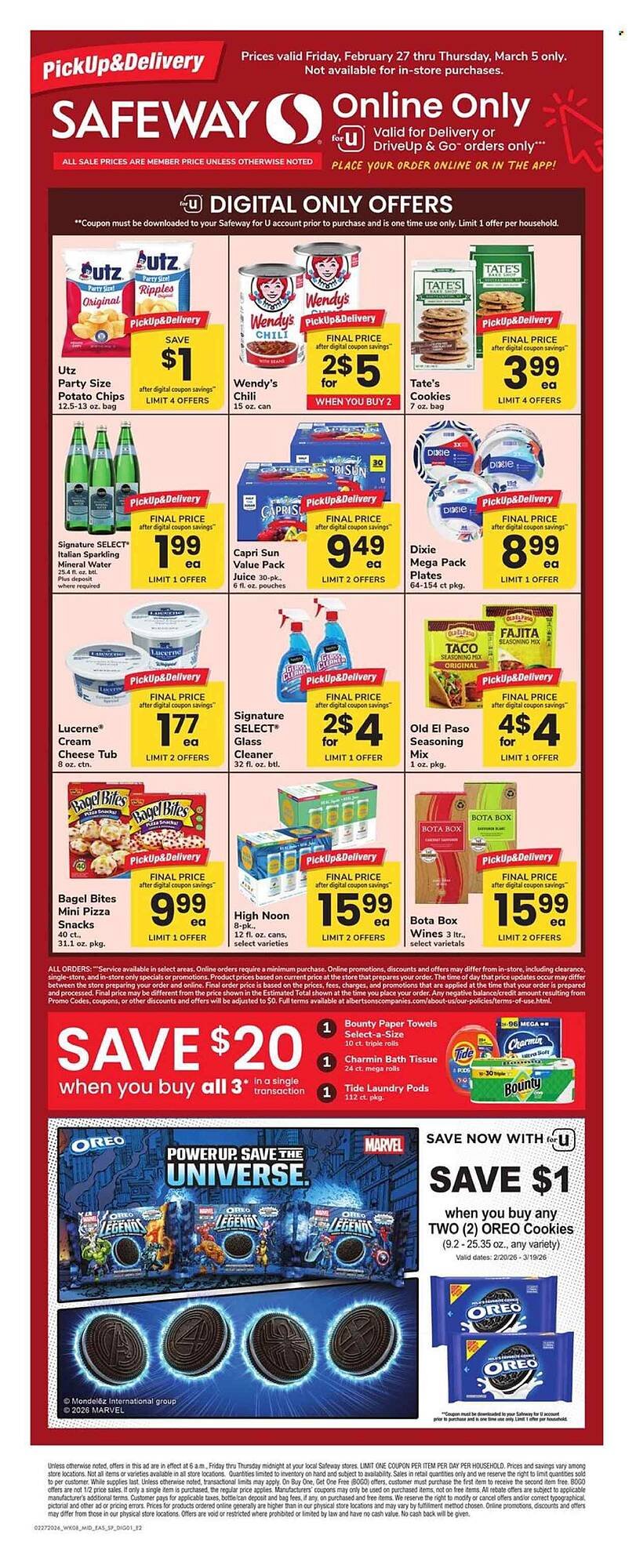 Safeway weekly ad