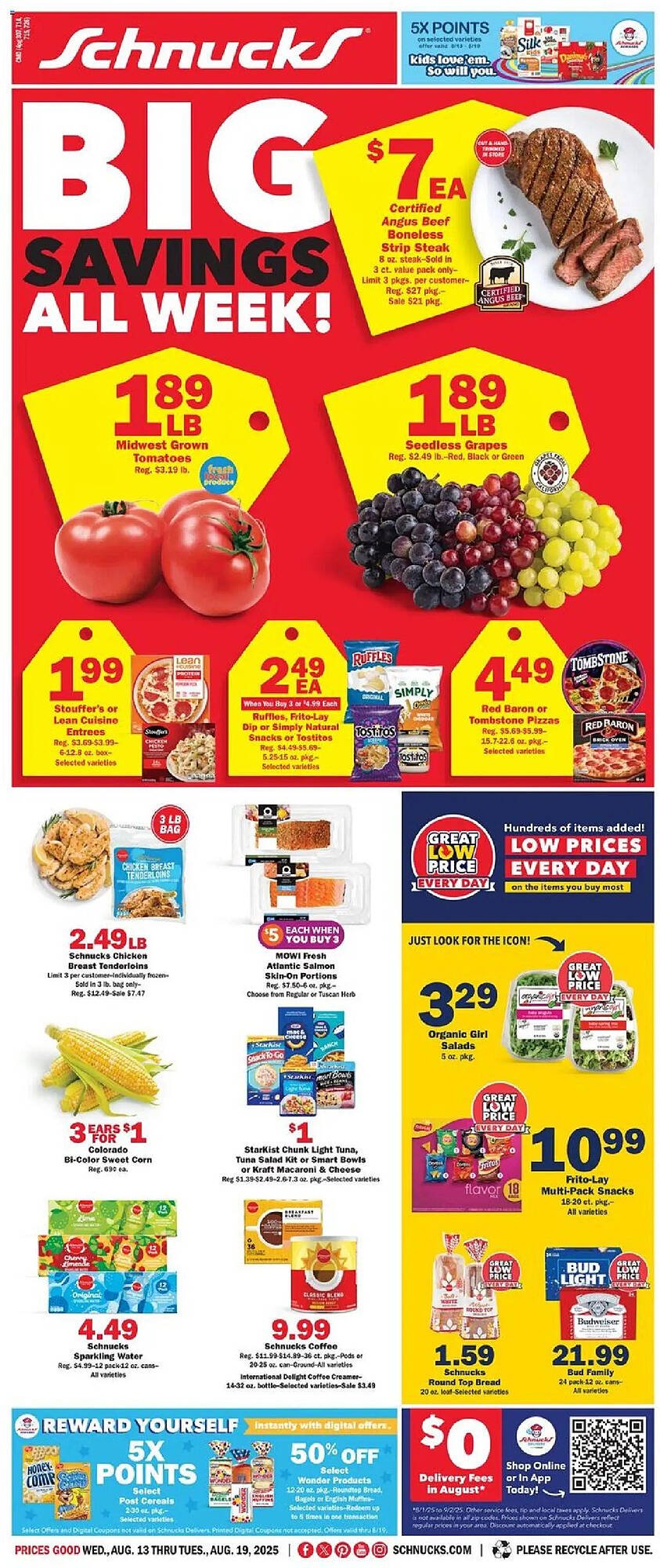 Schnucks Weekly Ad (2025-08-13 - 2025-08-19) | 1