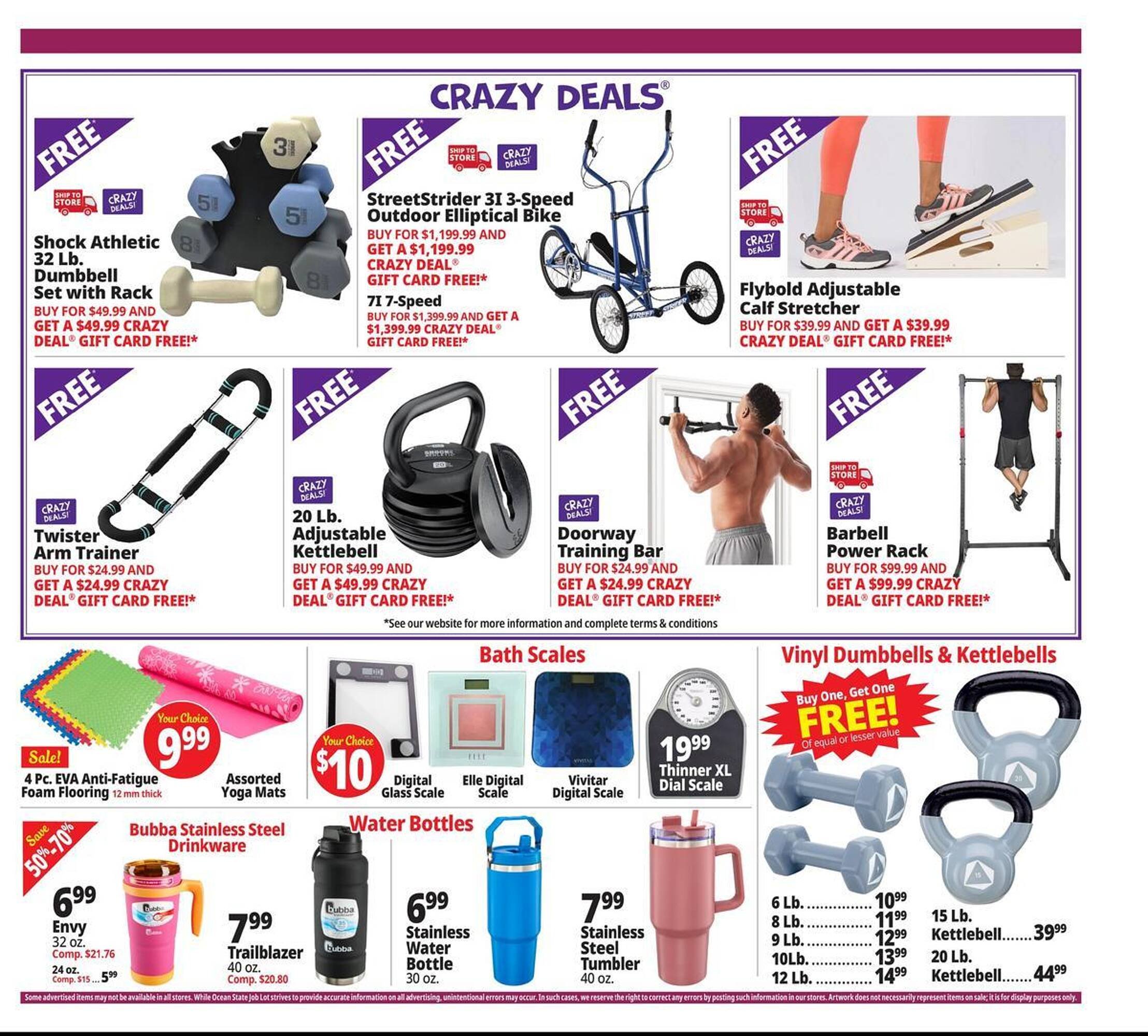 Ocean State Job Lot flyer