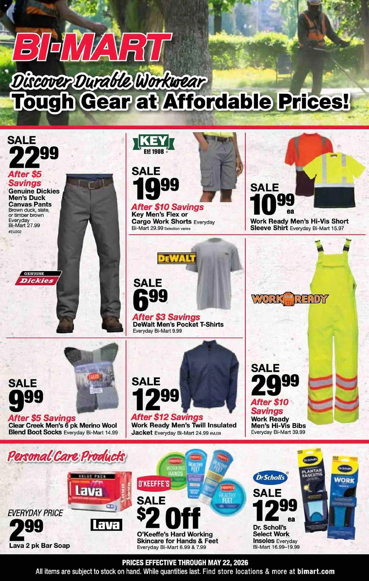 Bi-Mart weekly ad