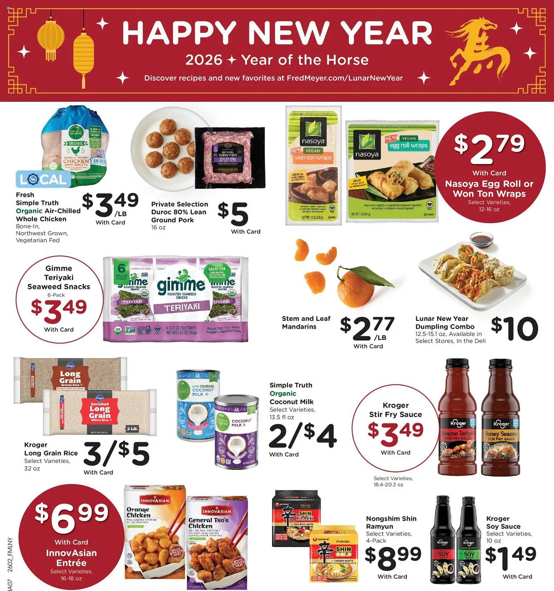 Fred Meyer weekly ad