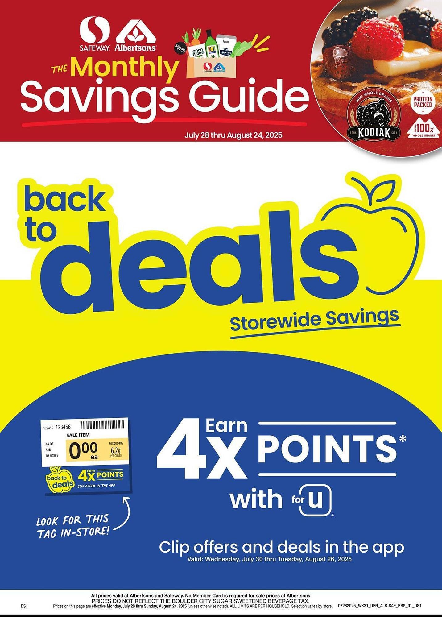 Safeway Weekly Ad (2025-07-28 - 2025-08-24) | 1