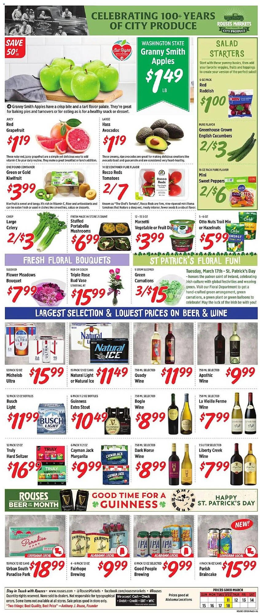 Rouses weekly ad
