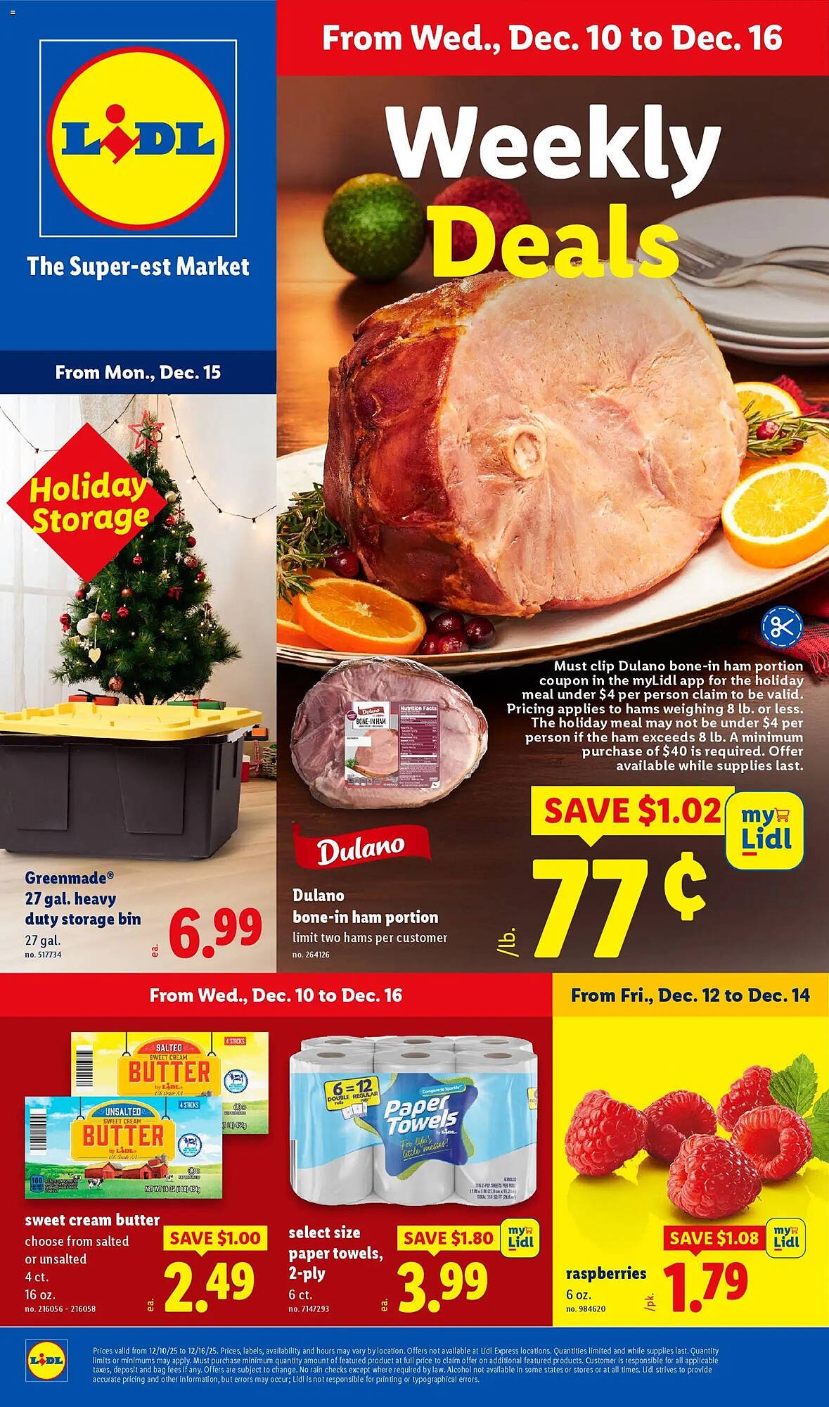 Lidl weekly ad