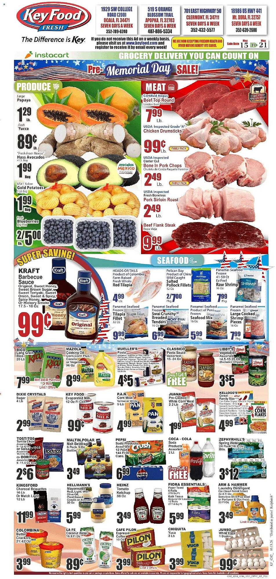 Key Food circular