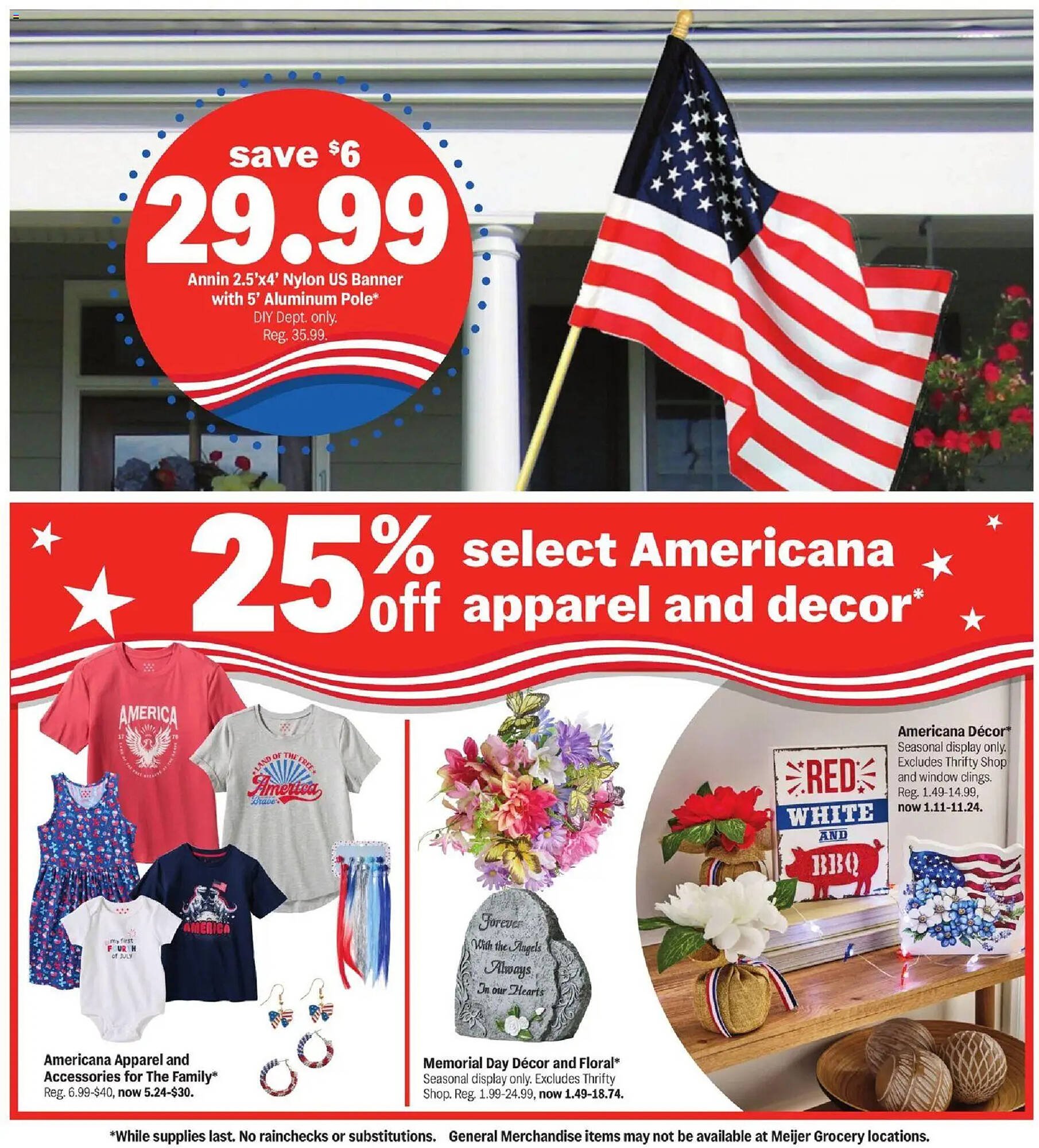 Meijer weekly ad