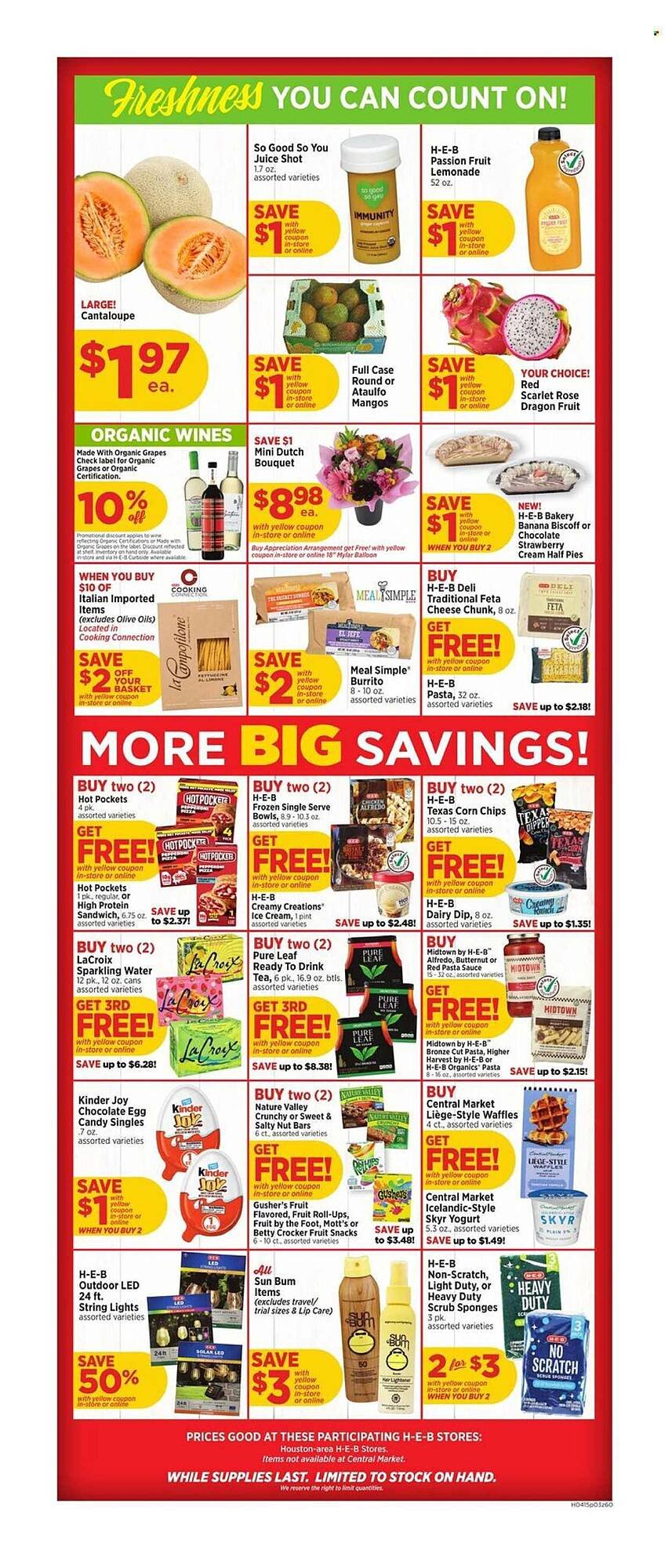 H-E-B weekly ad