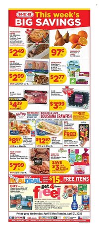 H-E-B weekly ad