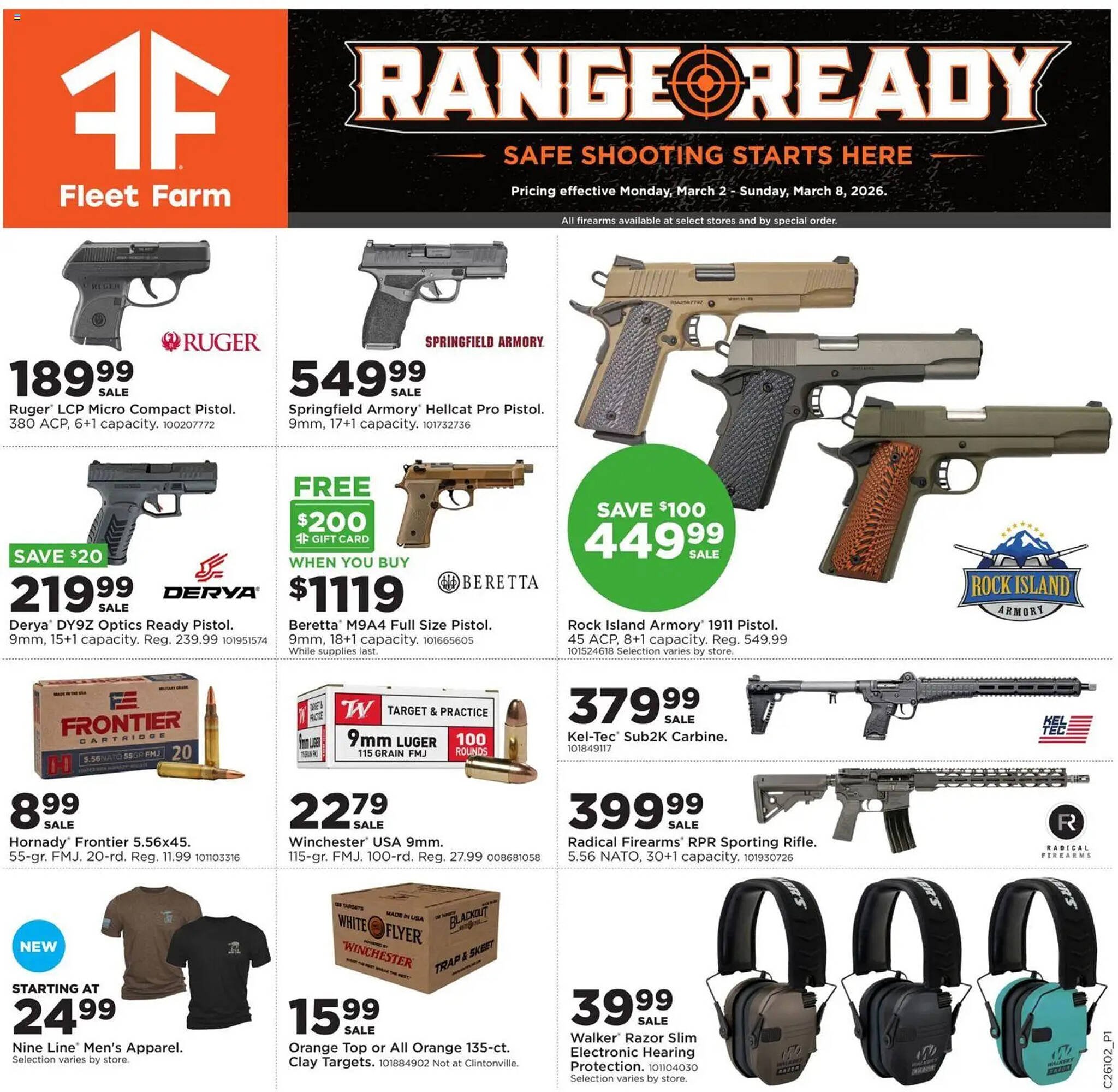Mills Fleet Farm weekly ad