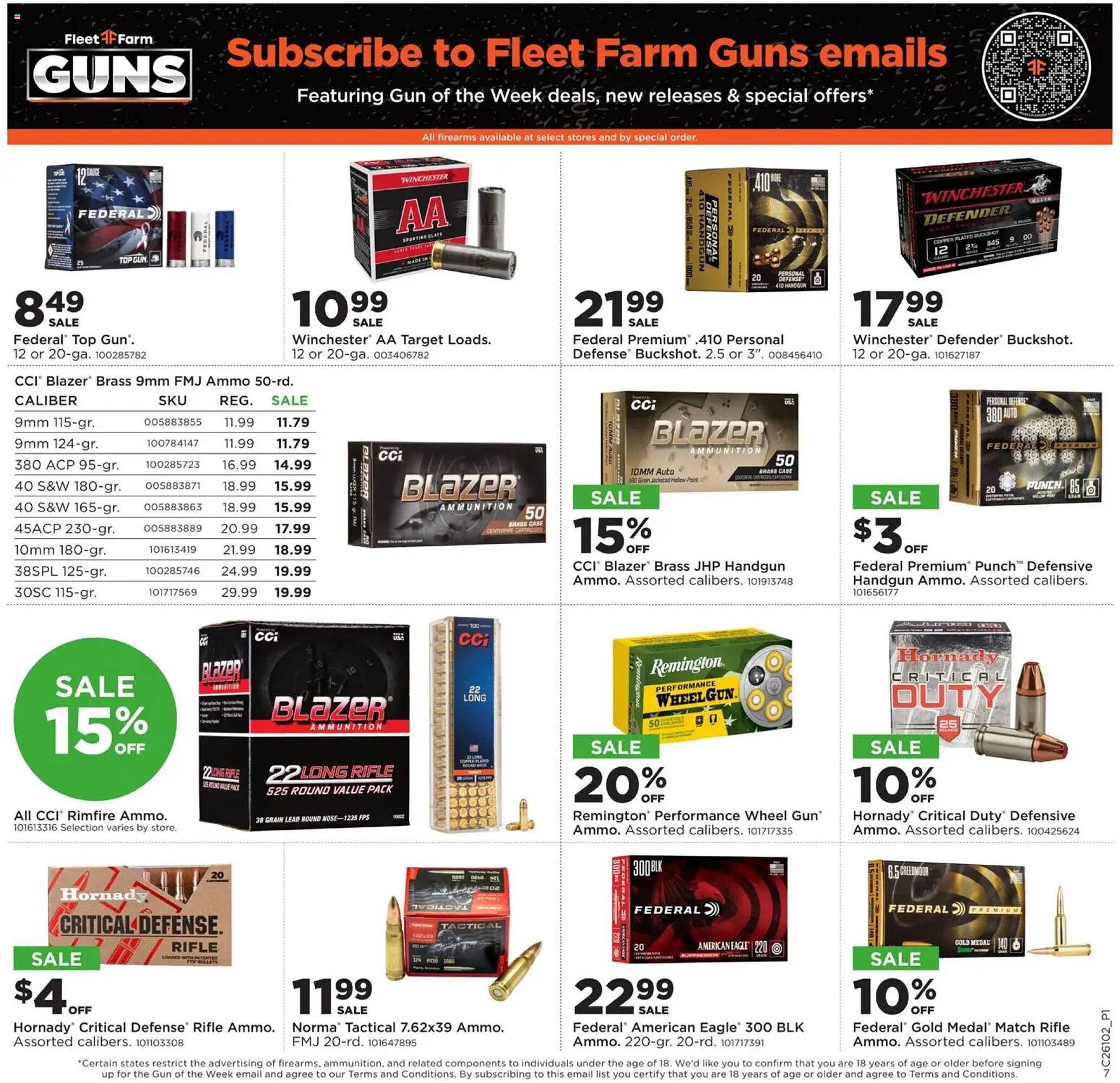 Mills Fleet Farm weekly ad