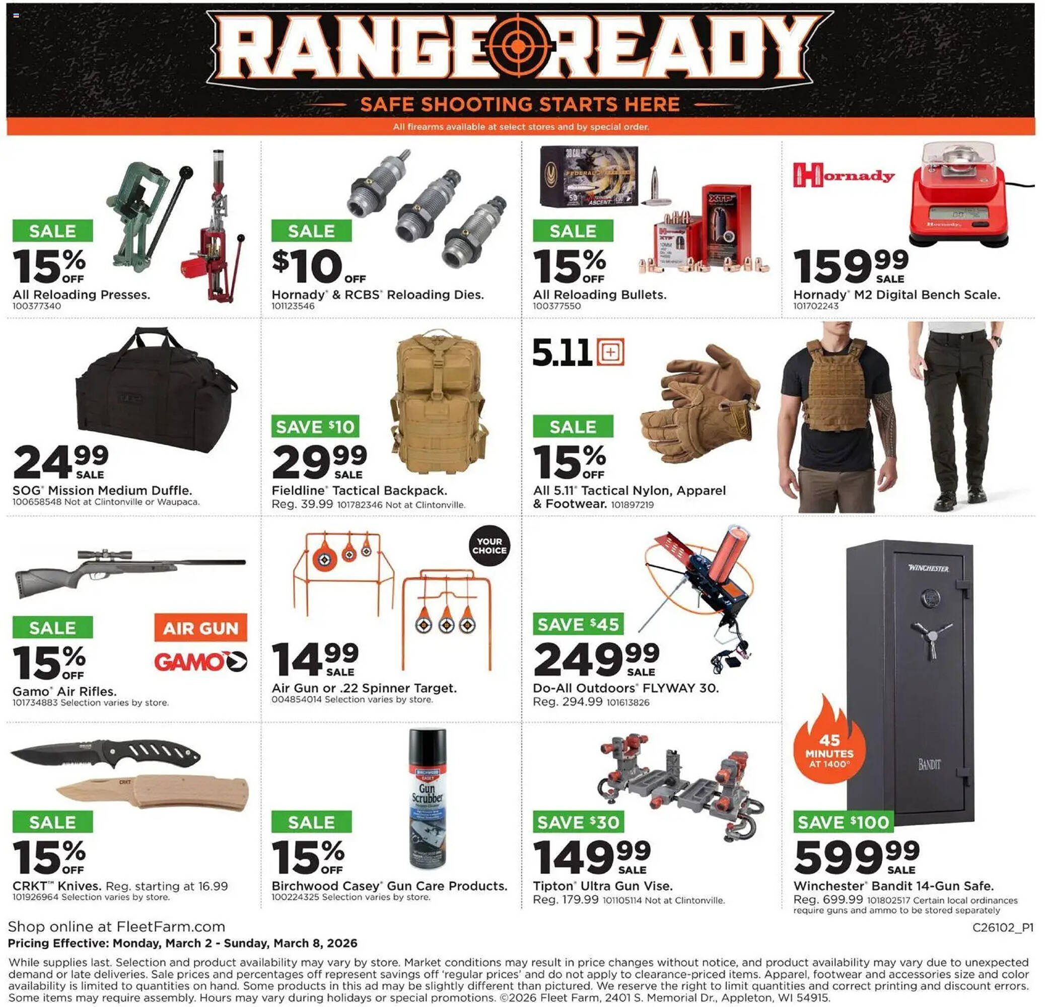 Mills Fleet Farm weekly ad