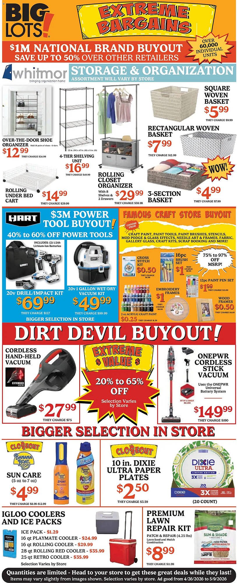 Big Lots weekly ad