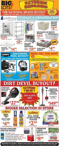 Big Lots weekly ad