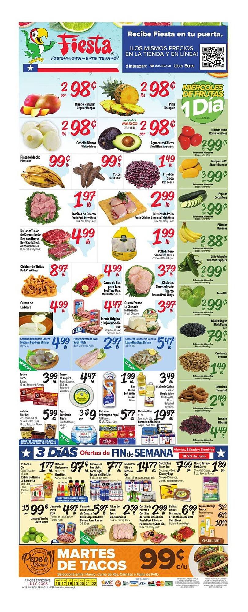 Fiesta Mart Weekly Ad (2025-07-17 - 2025-07-22) | 1